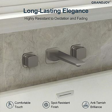 Drift 7.6 in. Spout Reach Wall Mount Roman Tub Faucet