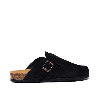 Plakton Women's Clog in Full Grain Suede Blogg