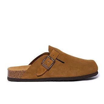 Plakton Women's Clog in Full Grain Suede Blogg