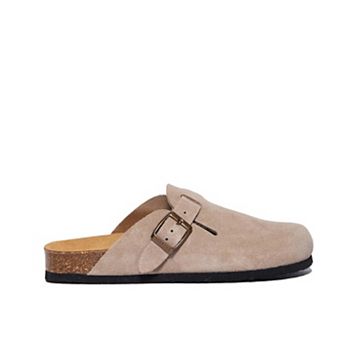 Plakton Women's Clog in Full Grain Suede Blogg