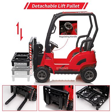 12V Kids Ride On Forklift Car with Remote Control