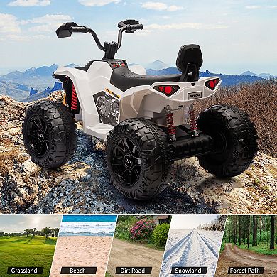 24V 2-Seater Electric Kids ATV Ride-On Car