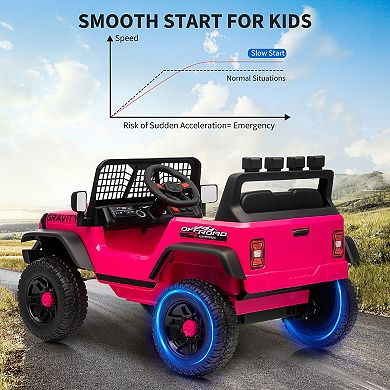 12V Kids Electric Ride-On Truck Car