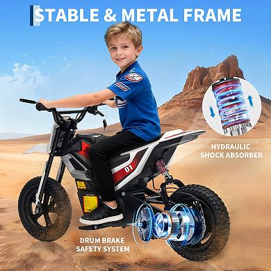 24V 350W Kids Electric Dirt Bike