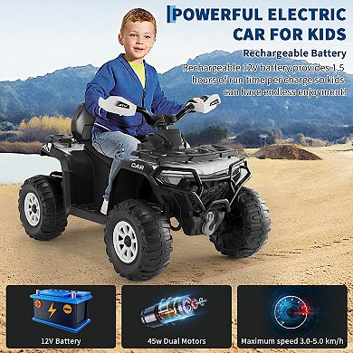 12V Kids Electric ATV Ride-On Car