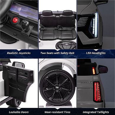 24V 2-Seater Licensed luxury SUV Electric Ride-On Truck for Kids