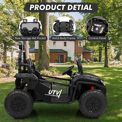 24V 2 Seater UTV Ride On Toys for Kids