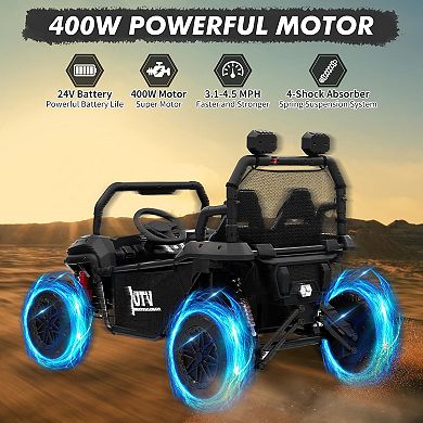 24V 2 Seater UTV Ride On Toys for Kids