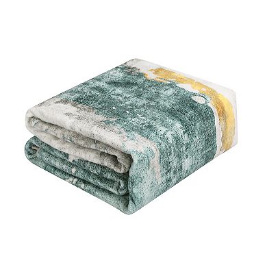 Modern Abstract Area Rug Soft Low Pile, Machine Washable, Non-Slip, Non-Shedding, Mark Resistant