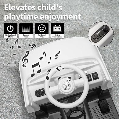 Volkswagen Licensed Electric Ride-On Bus for Kids