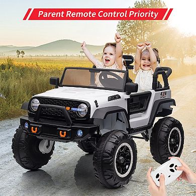 24V 2-Seater Kids Electric Ride-On Truck