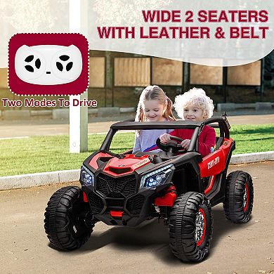 24V 2-Seater Kids Electric Ride On UTV