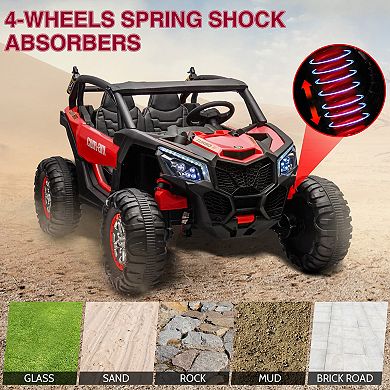 24V 2-Seater Kids Electric Ride On UTV