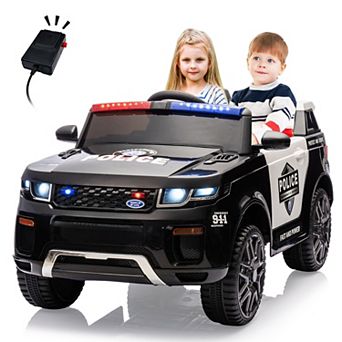 12V Kids Ride On Police Car