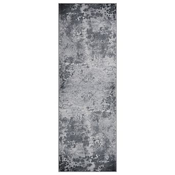 Abstract Crackle Area Rug, Non-Slip Washable Modern Floor Mat for Living Room, Bedroom, Kitchen