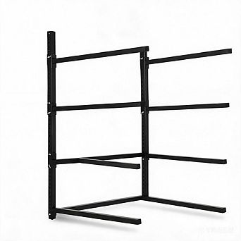 Adjustable 4 tier Kayak Wall Rack, 400LBS Load Foldable Arm Wall Mount Storage Organizer for Home