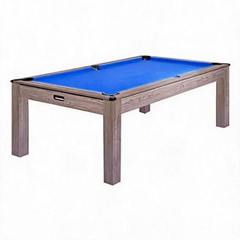 7 Feet Adult Pool Table Set Complete Billiard Accessories Rustic Grey Indoor Game Table for Family P