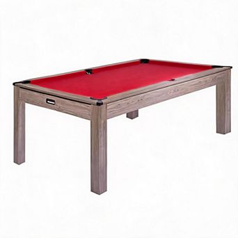 7 Feet Adult Pool Table Set Complete Billiard Accessories Rustic Grey Indoor Game Table for Family P