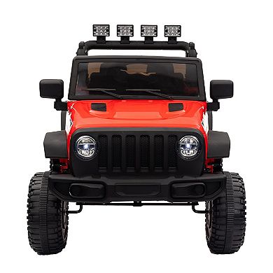 24V 4WD 6-Wheel Kids Ride-On Electric Car