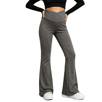 Womens Maternity Pants With Over The Belly Waistband Soft Stretchy Casual Long Pants
