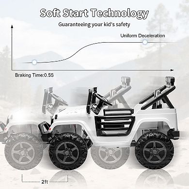 24V 2-Seater Electric Ride On Car for Kids