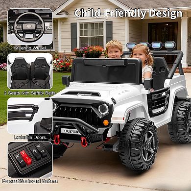 24V 2-Seater Electric Ride On Car for Kids