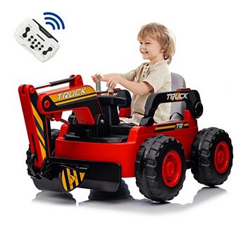 12V 4WD Kids Ride On Excavator
