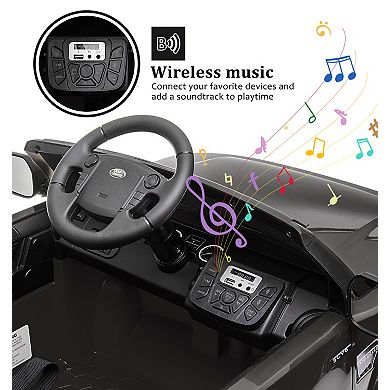 Licensed Land Rover Kids Electric Ride-On Truck