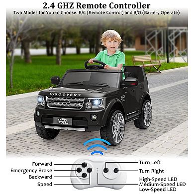 Licensed Land Rover Kids Electric Ride-On Truck