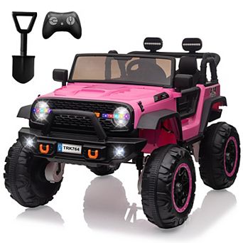 24V 2-Seater Electric Ride-On Truck for Kids