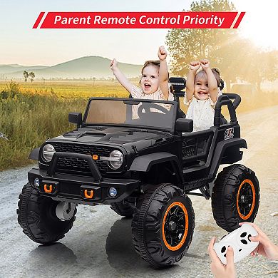 24V 2-Seater Electric Ride-On Car for Kids
