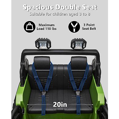 24V 2-Seater Ride On Car for Kids
