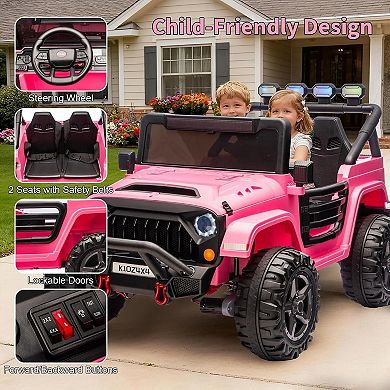 24V 2-Seater Electric Ride On Car for Kids