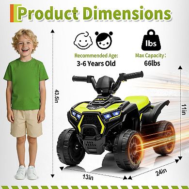 Battery Powered Electric Kids ATV Ride-On