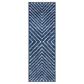 Modern Area Rugs Geometric Accent Carpet Washable Non-Slip Mat, for Bedroom, Living Room, Kitchen