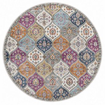 Washable Rug Vintage Rugs Non-Slip Stain Resistant Area Rug Floor Cover for Bedroom Living Room