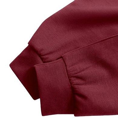 Women's Mock Neck Sweatshirt Half Zip Pullover Cropped Sweatshirts Drawstring Top