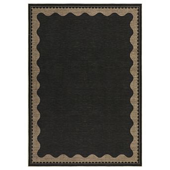 Fashionwu Modern Woven Indoor Outdoor Rug Pet Friendly Washable Soft Non Slip Carpet for Apartment