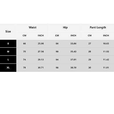 Women's Ribbed Knit Foldover Shorts, Low Waist Stretchy Form-Fitting Casual Basic Lounge Mini Shorts