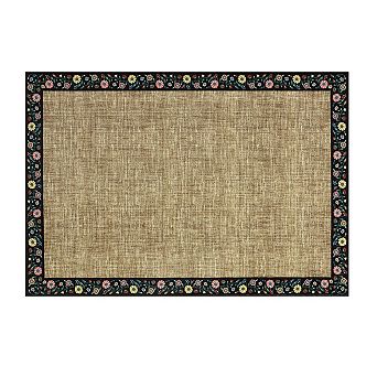 Fashionwu Textured Area Rug Modern Farmhouse Styles For Home Decor Washable Non Slip Carpet
