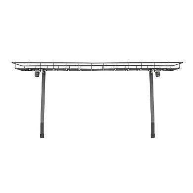 Rear Over Washer Dryer Storage Shelf Laundry Room Organizer Metal Wire 10"x26.5"