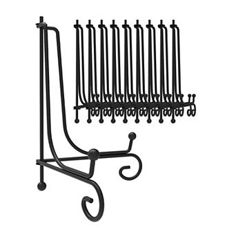 Iron Display Stand 10 Pack 10 Inch Foldable Plate Picture Photo Easel Holder Frame Artwork Book