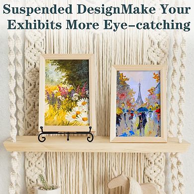Iron Display Stand 10 Pack 10 Inch Foldable Plate Picture Photo Easel Holder Frame Artwork Book