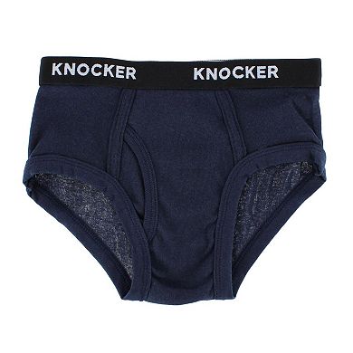 Knocker Boy's Cotton Band Briefs (3 Pack)