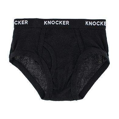 Knocker Boy's Cotton Band Briefs (3 Pack)