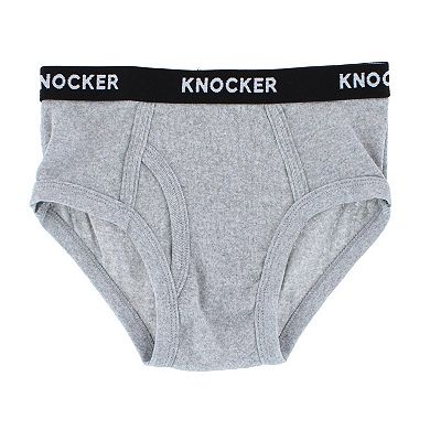 Knocker Boy's Cotton Band Briefs (3 Pack)