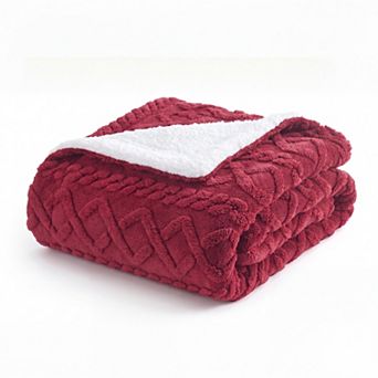 Bedsure GentleSoft™️Sherpa Fleece Thick Blanket