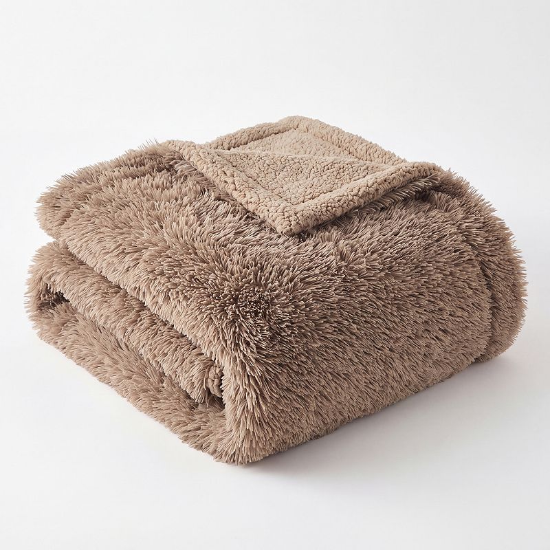 Bedsure Faux Fur Sherpa Ultra Soft Plush Blanket