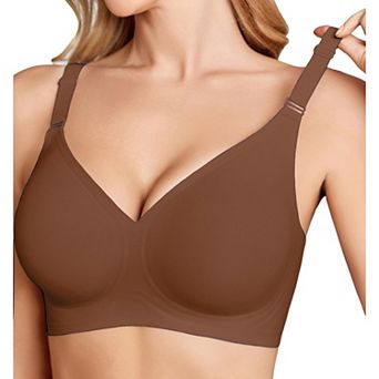 Avidlove Womens Seamless Wireless Full Coverage Comfort Everyday Bra