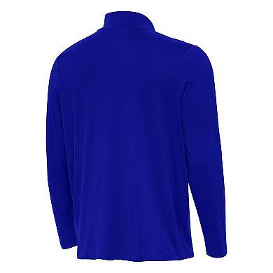 Men's Antigua New York Knicks 2026 NBA Champions Reprocess Quarter-Zip Pullover